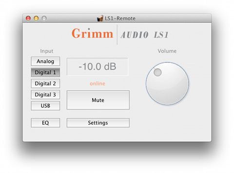 Grimm Audio announced a major LS1 remote software update.