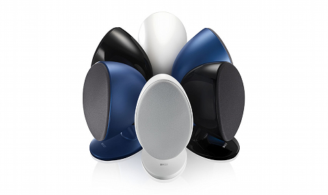 KEF's EGG wireless digital music system.