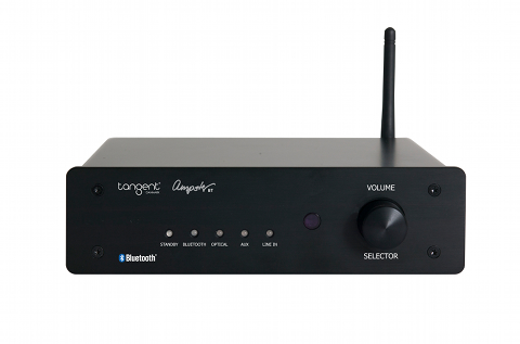 Mini but quite powerful. The Tangent Ampster BT amplifier.