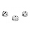 Connected-Fidelity Float isolation pucks.