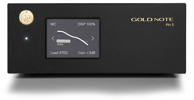 PH-5: Analogue heart, digital interface, affordable High-End from Gold Note.