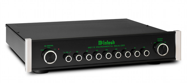 McIntosh introduced the MQ112 Environmental Equalizer.