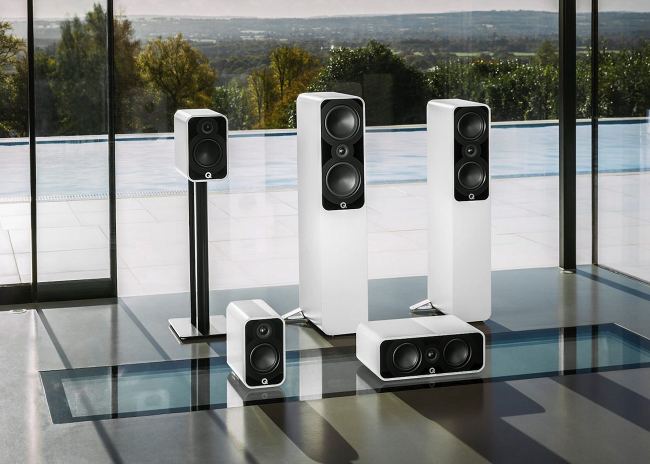 Q Acoustics’ new 5000 loudspeaker series showcase advanced cone design.