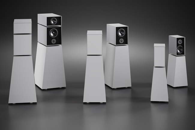 Goldmund unveiled series of wireless loudspeakers.
