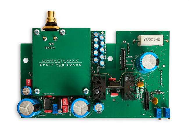 Moonriver unveiled the new S/PDIF DAC Module for their 404 Series amplifiers.