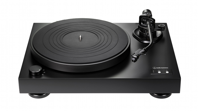 Audio-Technica's  AT-LP8X: A semi-automatic direct-drive turntable with modern features and classic style.