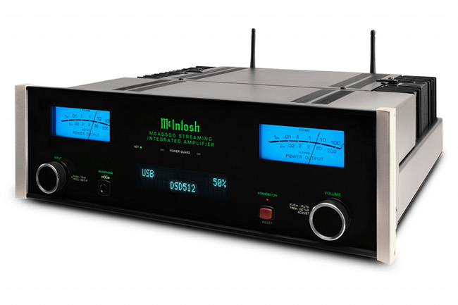 MSA5500: All-In-One McIntosh amplification and streaming.