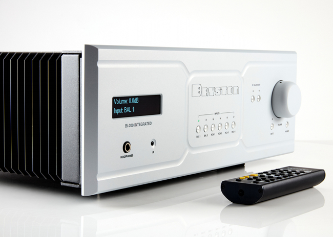 Bryston unveiled the Bi-200 integrated amplifier.