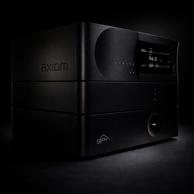 Ideon Audio unveils the Axiom DAC in world premiere at Park Avenue Audio, New York.